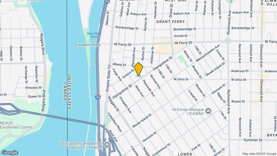 160 Hampshire St Mapa y Detalles de la Ubicación