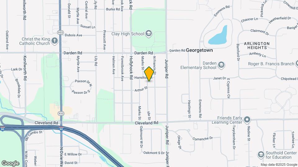 52724 Ida St Mapa y Detalles de la Ubicación