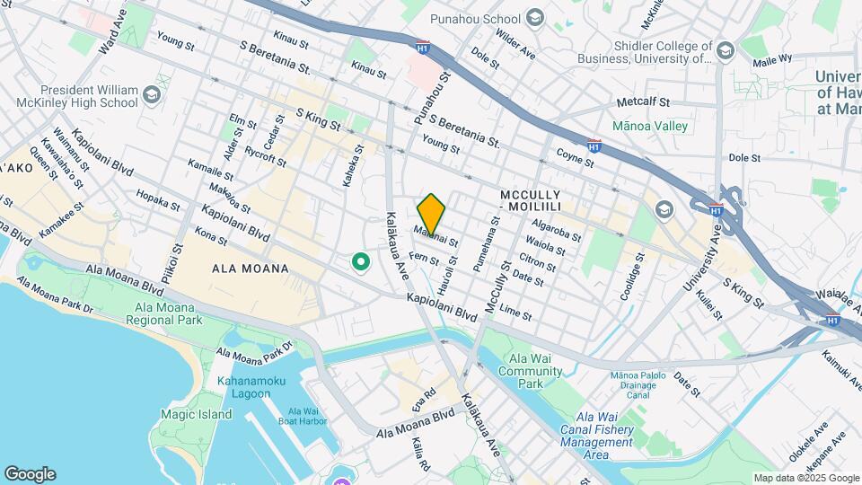 1728 Nanea St Mapa y Detalles de la Ubicación