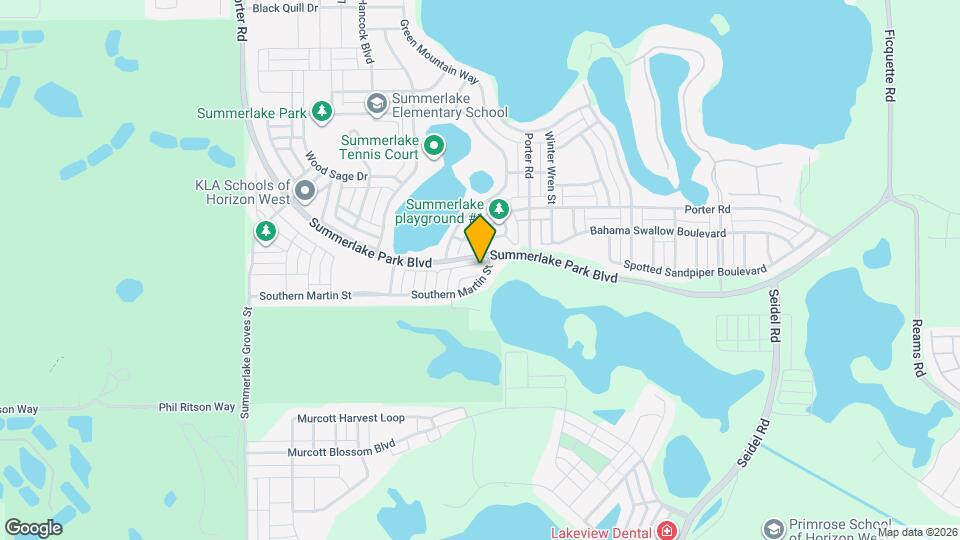 15113 White Wagtail Ln Map and Location Details