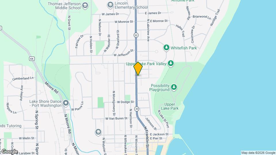 104 E Prospect St Mapa y Detalles de la Ubicación