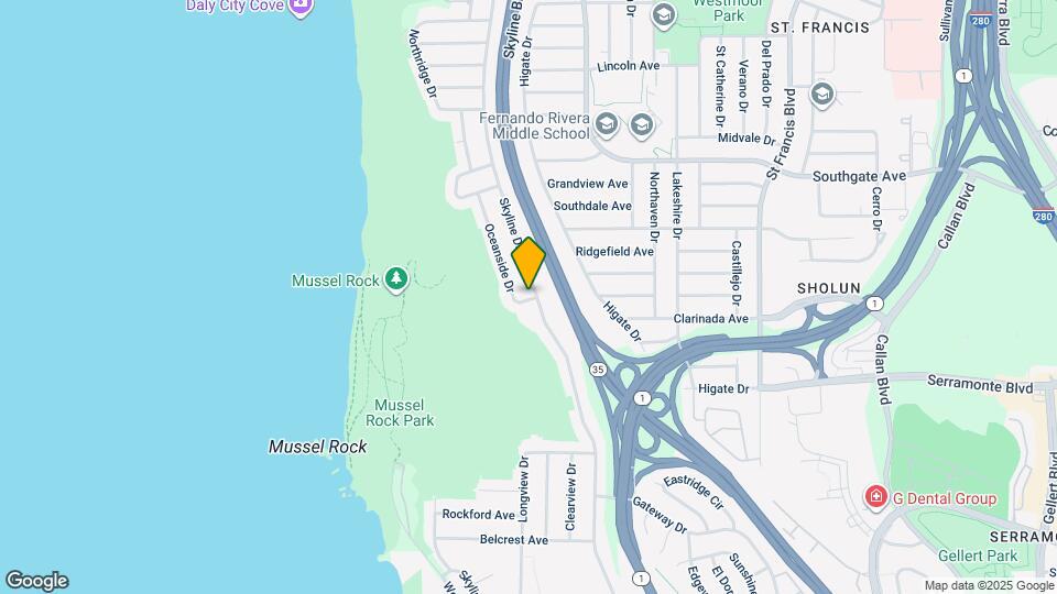 97 Oceanside Dr Map and Location Details