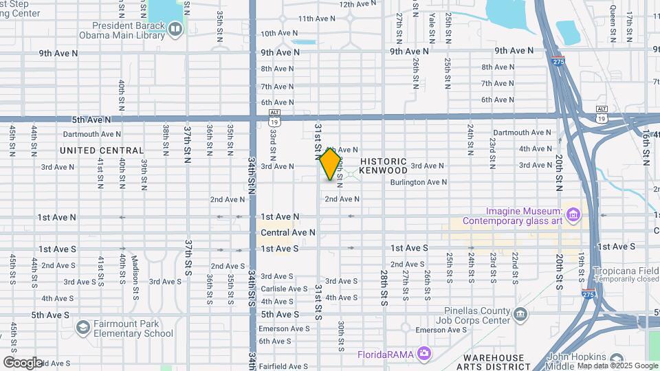 3026 Burlington Ave N Map and Location Details