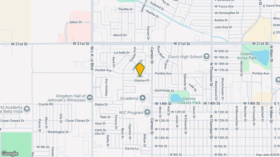 912 Stanton Pl Map and Location Details