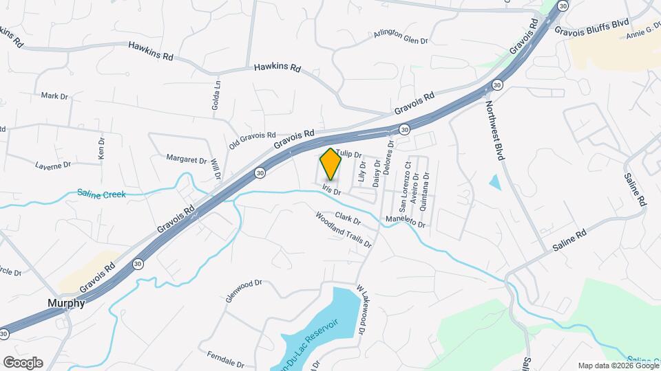 111 Creek Dr Map and Location Details