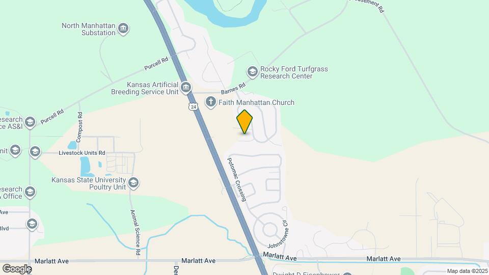 1610 Green Valley Cir Map and Location Details