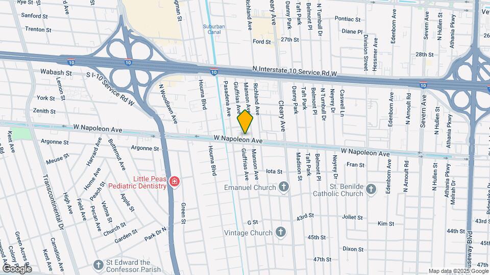 2105 Giuffrias Ave Map and Location Details