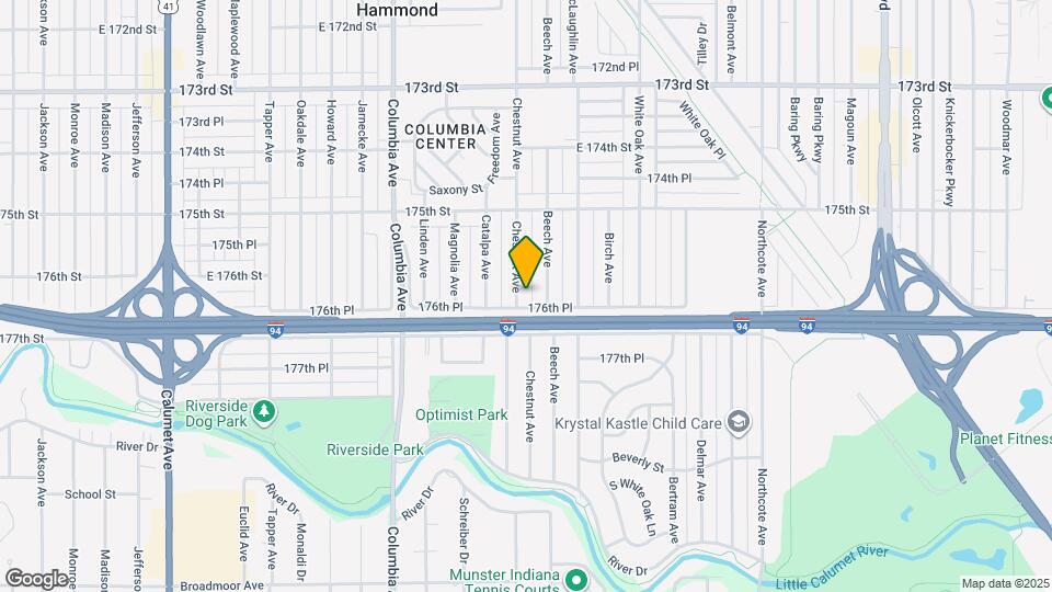 7621 Chestnut Ave Map and Location Details