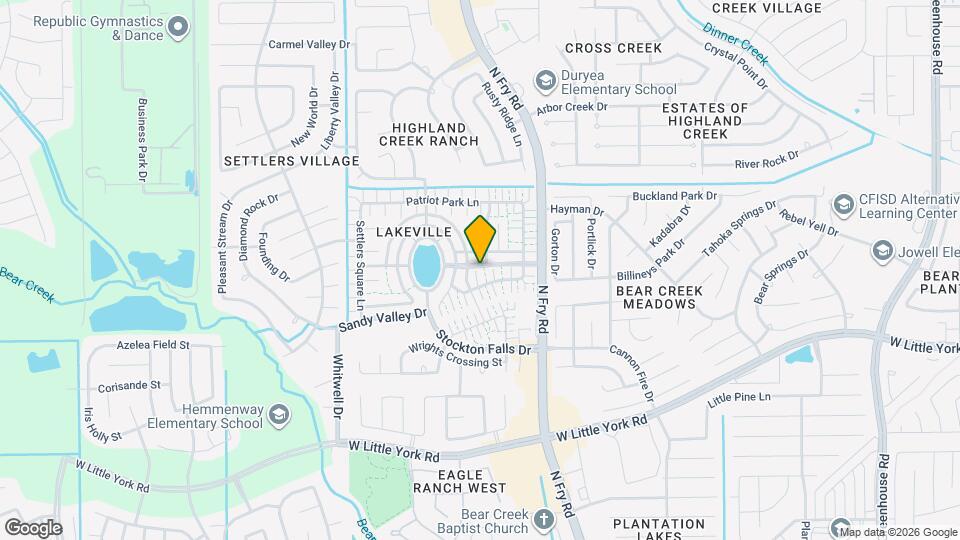 20618 Sycamore Crest Ln Map and Location Details