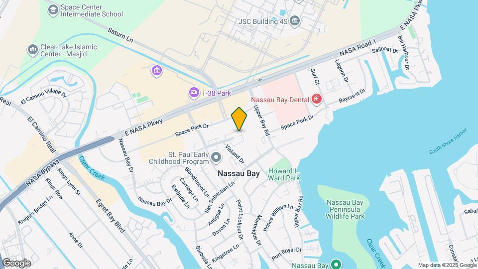 1833 Saxony Ln Map and Location Details