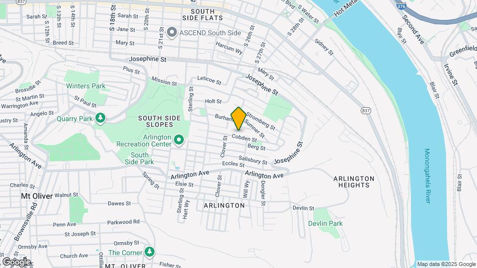 2721 Cobden St Map and Location Details