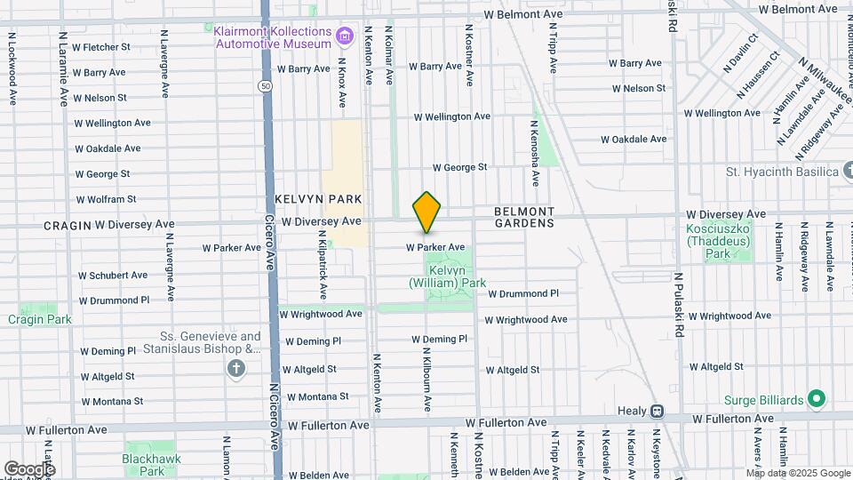 2749 N Kilbourn Ave Map and Location Details