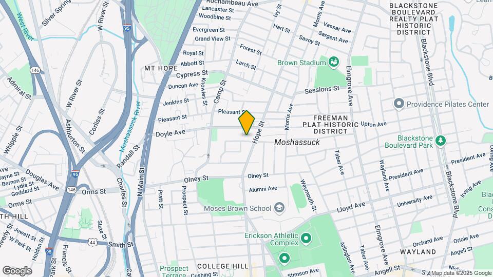 222 Howell St, Unit Second Floor Mapa y Detalles de la Ubicación