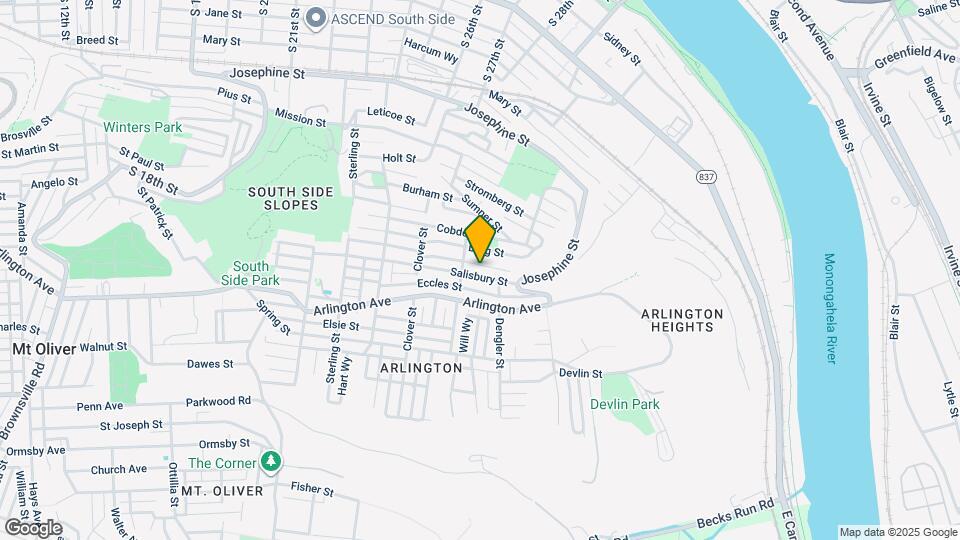 2820 Patterson St Map and Location Details