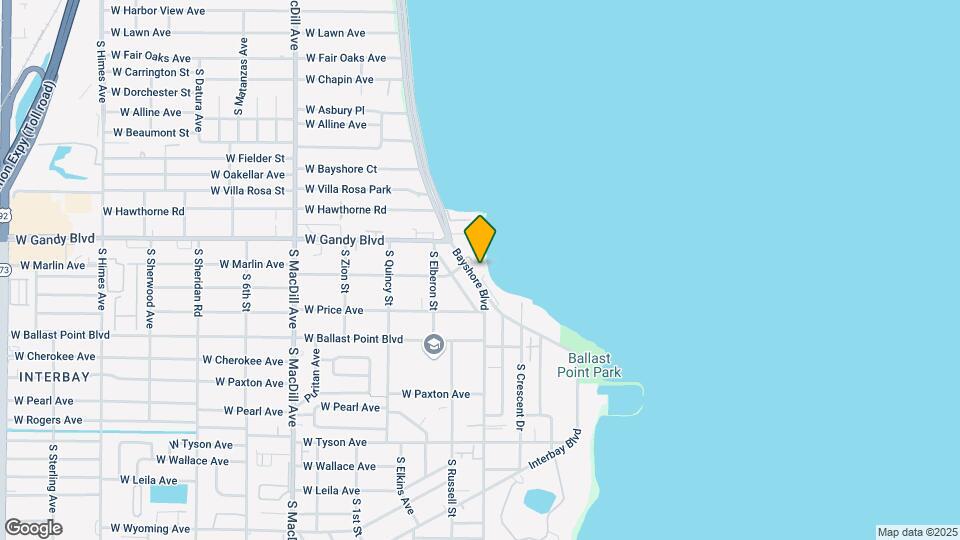 4950 Bayshore Blvd, Unit 28 Map and Location Details