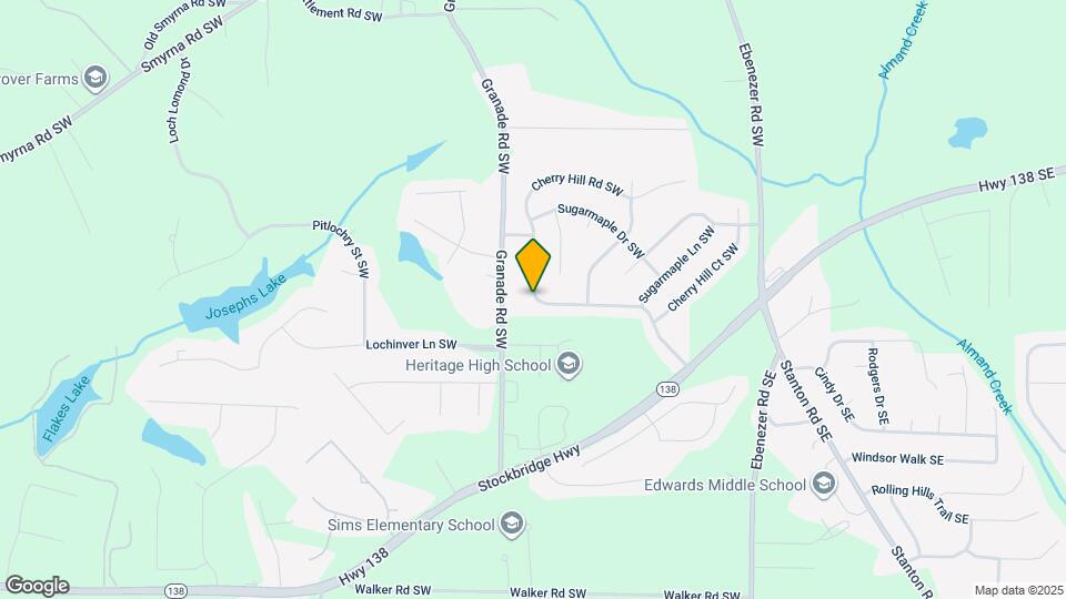 1569 Cherry Hill Rd SW Map and Location Details
