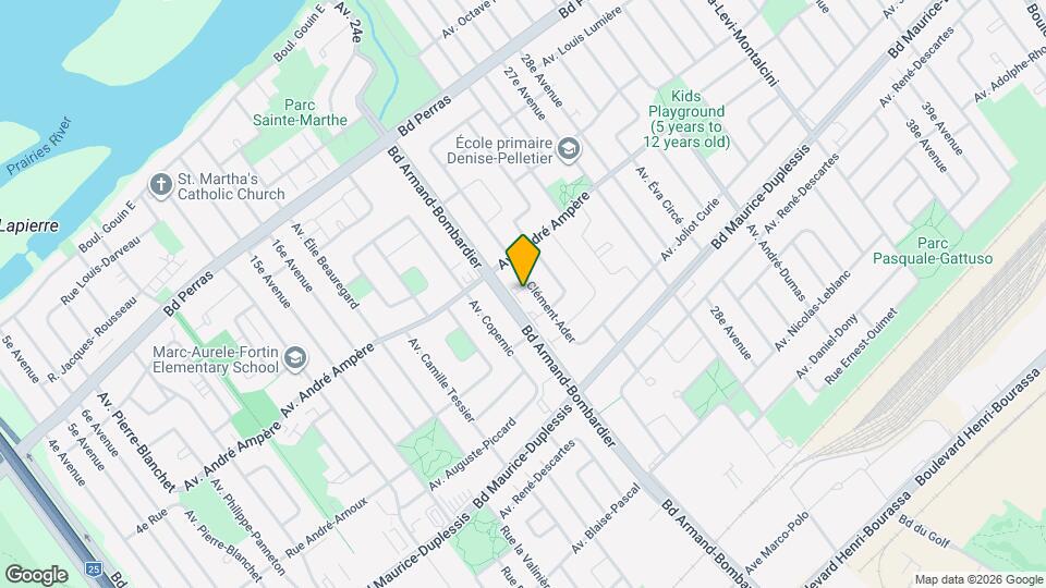 12060 Clément-Ader Av Map and Location Details