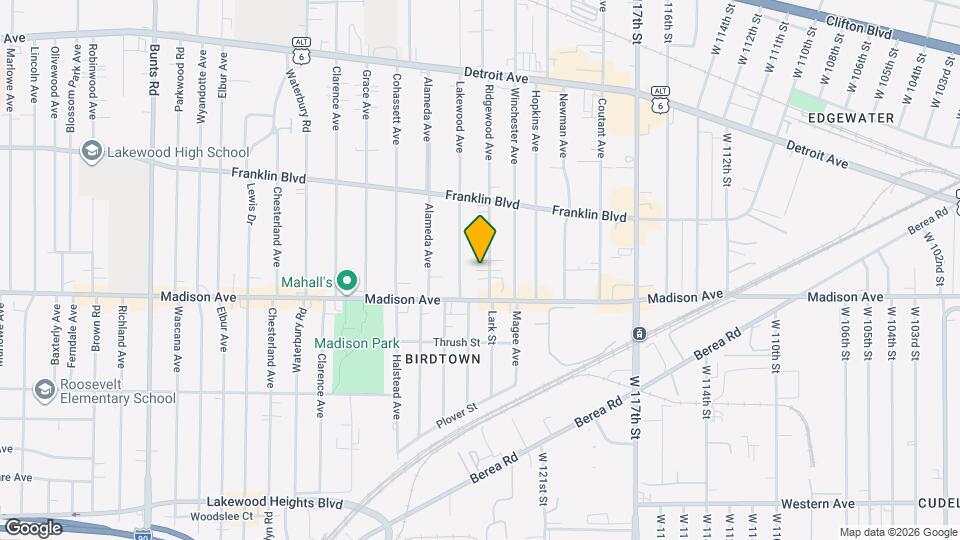 1626 Ridgewood Ave, Unit SI ID1593929P Mapa y Detalles de la Ubicación