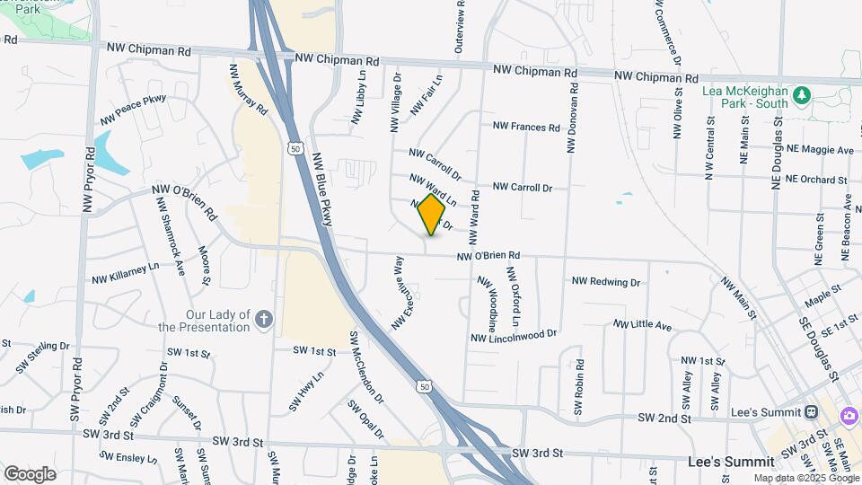 403 NW Village Dr Map and Location Details