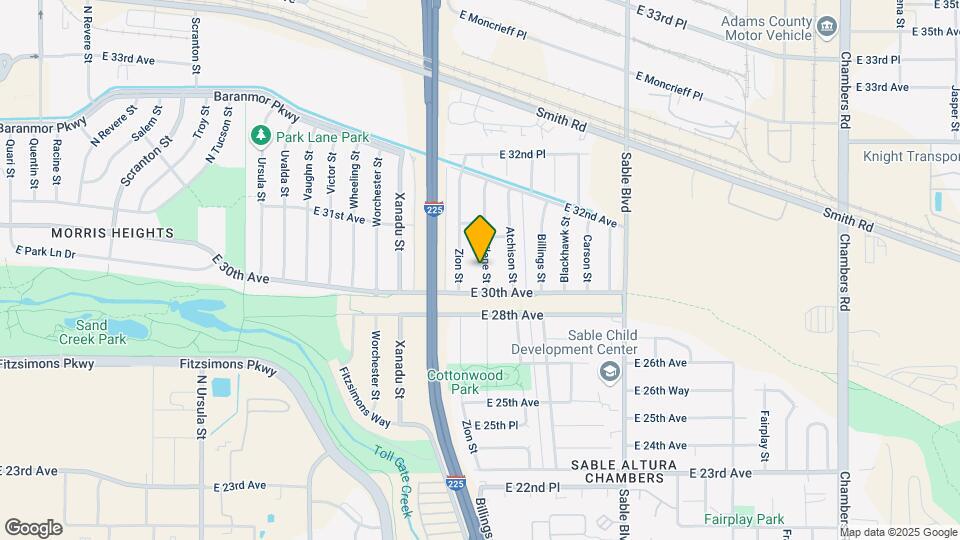 3027 Abilene St Map and Location Details