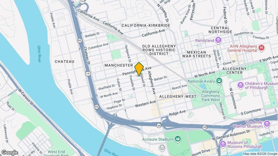 1108 Sheffield St Map and Location Details