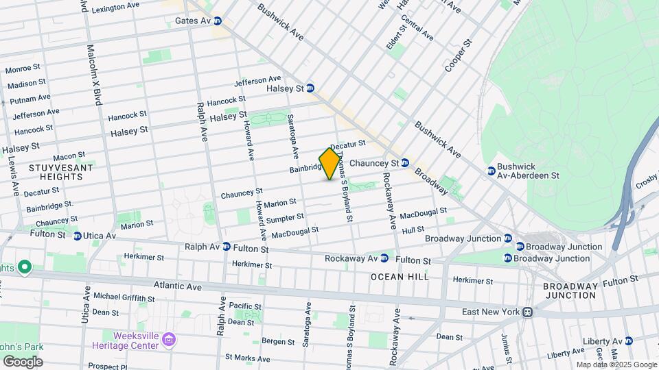 426 Chauncey St Map and Location Details