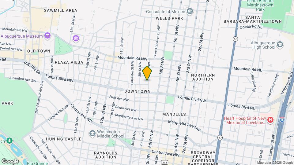 811 7th St NW Map and Location Details