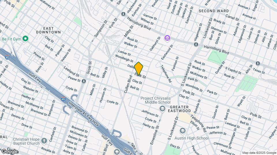 4202 Polk St-Unit -A Map and Location Details