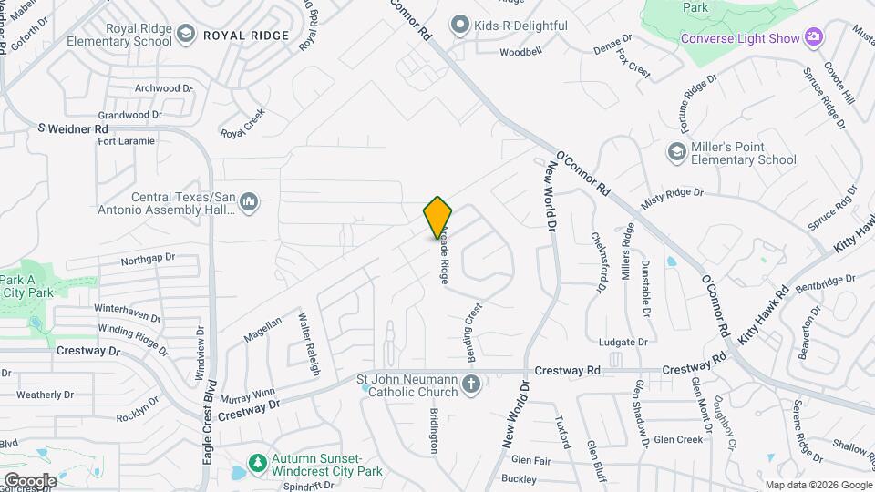 9711 Arcade Ridge Map and Location Details