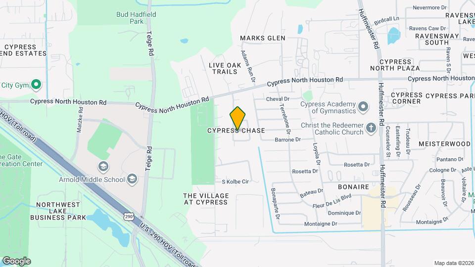 14427 Cellini Dr Map and Location Details