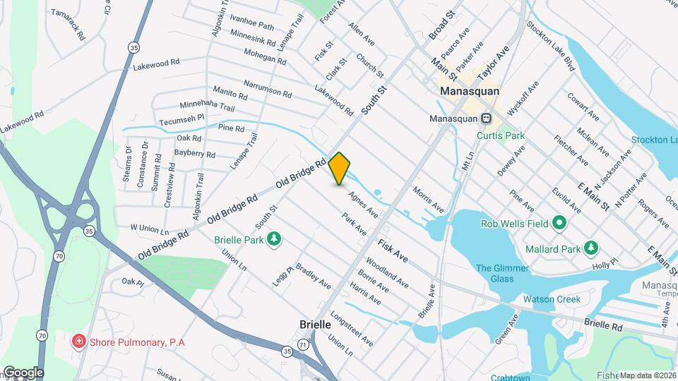 633 Agnes Ave Map and Location Details