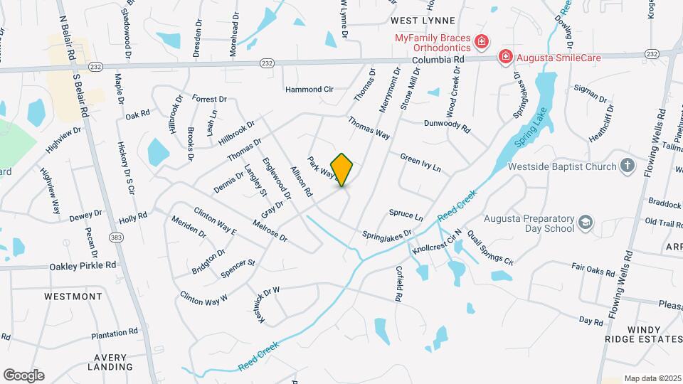 500 Merrymont Dr Map and Location Details