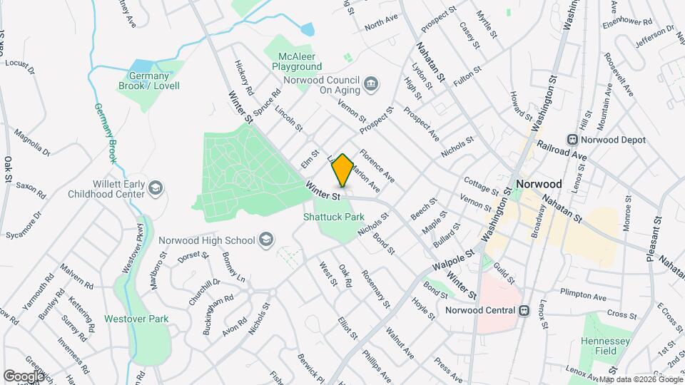 237 Winter St Map and Location Details