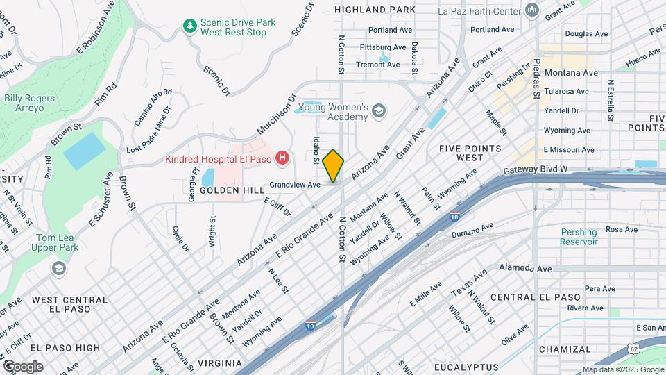 1933 Arizona Ave Map and Location Details