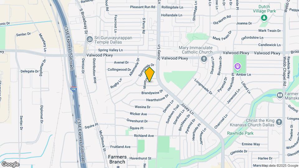 2617 Fieldale Dr Mapa y Detalles de la Ubicación