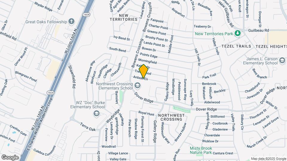 9914 Ardash Ln Map and Location Details