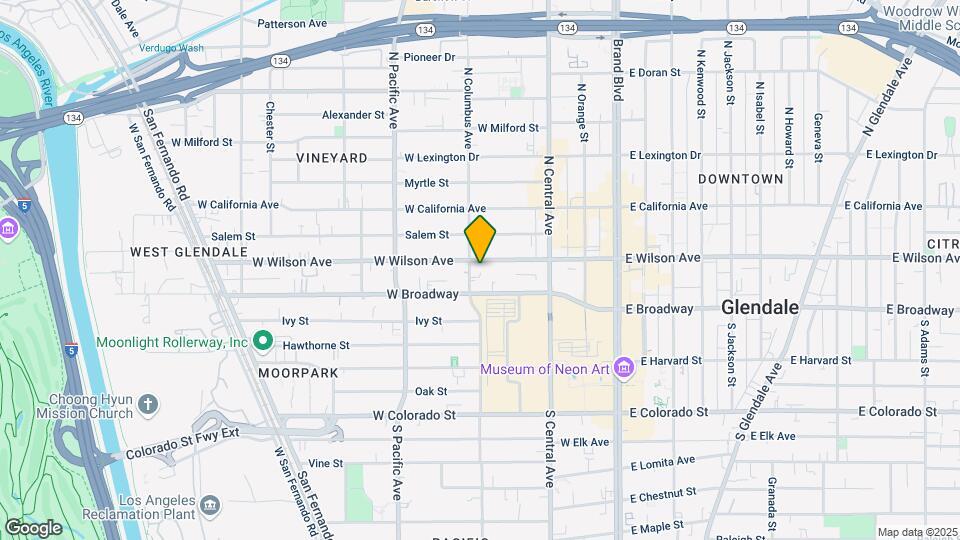 370 W Wilson Ave Mapa y Detalles de la Ubicación