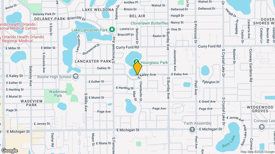 1815 E Kaley Ave Mapa y Detalles de la Ubicación