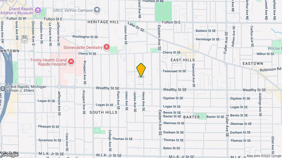 327 Henry Ave SE Map and Location Details