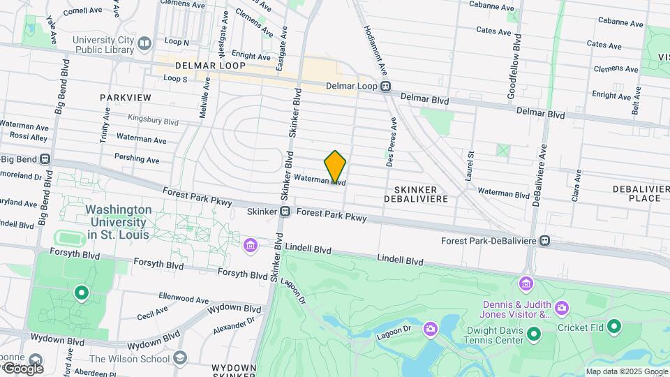 6114 Waterman Blvd Map and Location Details