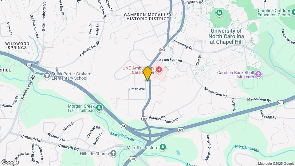 809 Old Pittsboro Rd Map and Location Details