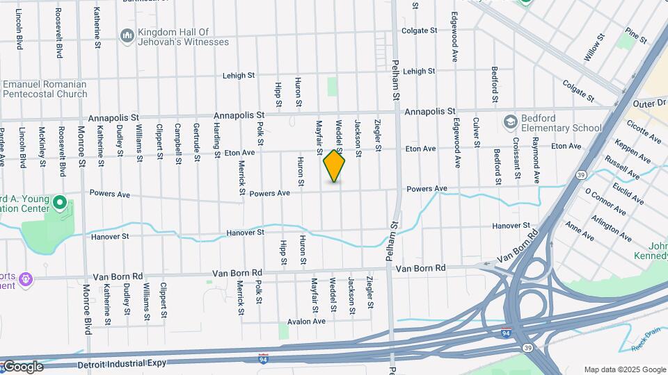 20314 Powers Ave Map and Location Details