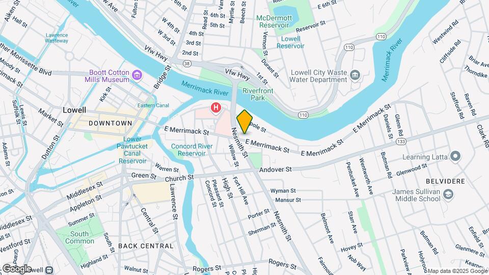 368 E Merrimack St Mapa y Detalles de la Ubicación