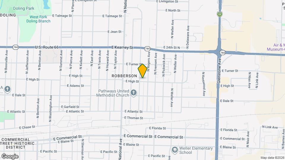 2202 S Prospect Ct Map and Location Details