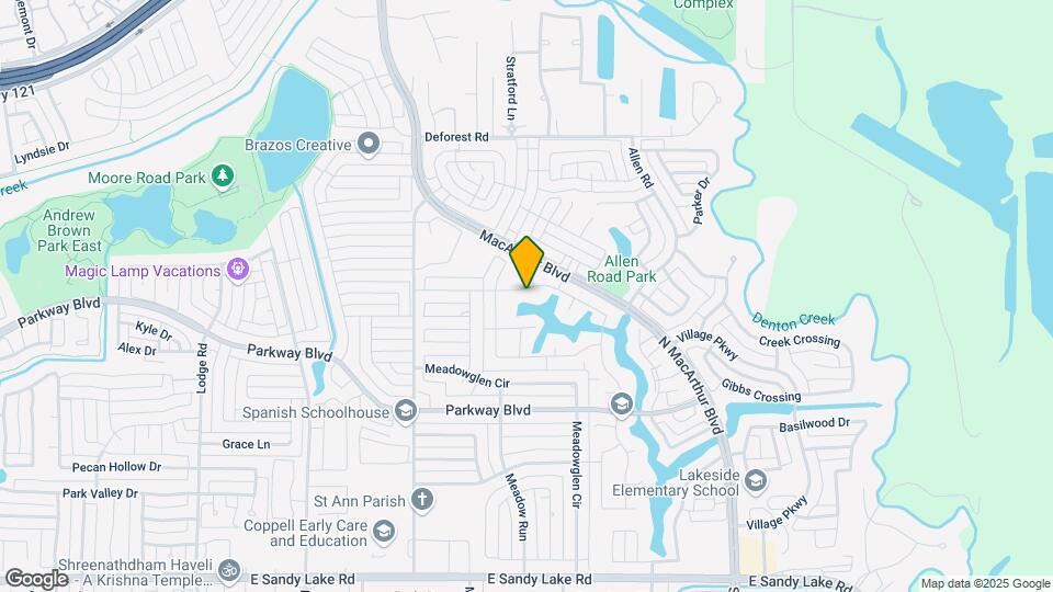 755 Greenway Dr Map and Location Details