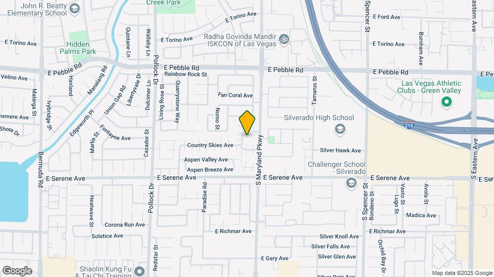 1153 Stormy Valley Rd Map and Location Details