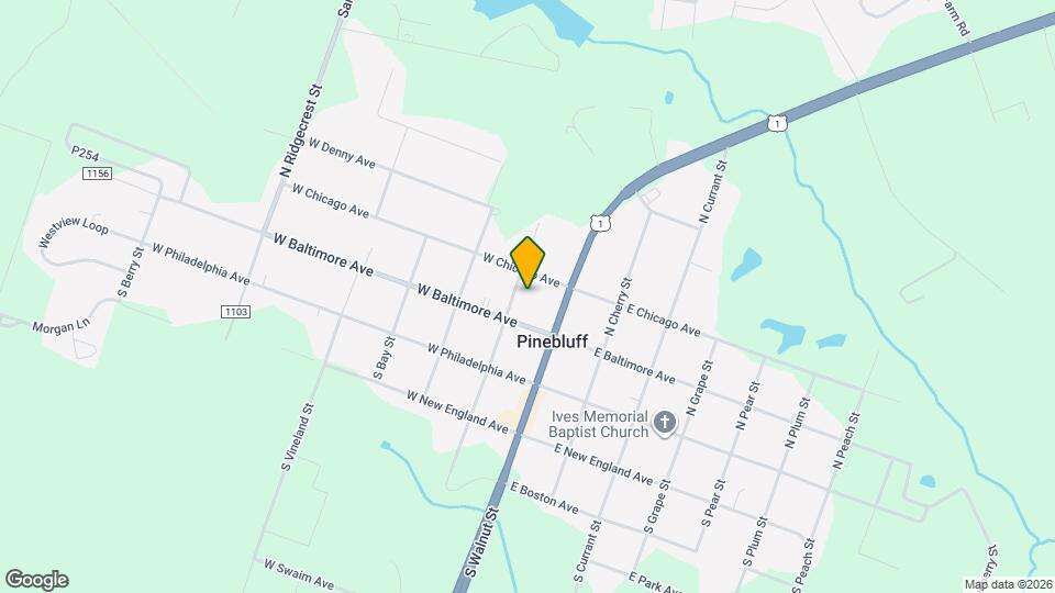 235 N Pecan St Mapa y Detalles de la Ubicación