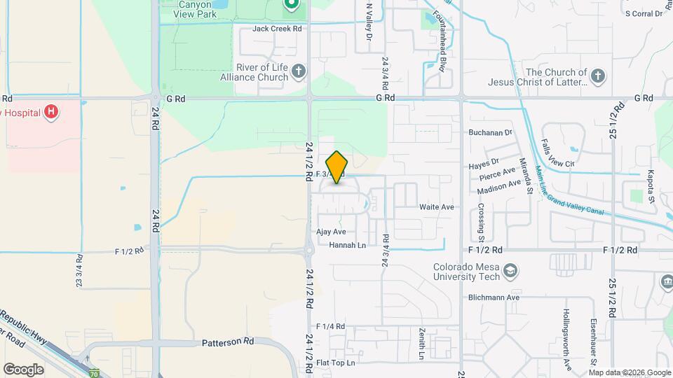 2458 Brookwillow Loop Map and Location Details