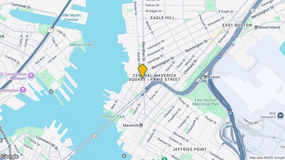 148 Meridian St Map and Location Details