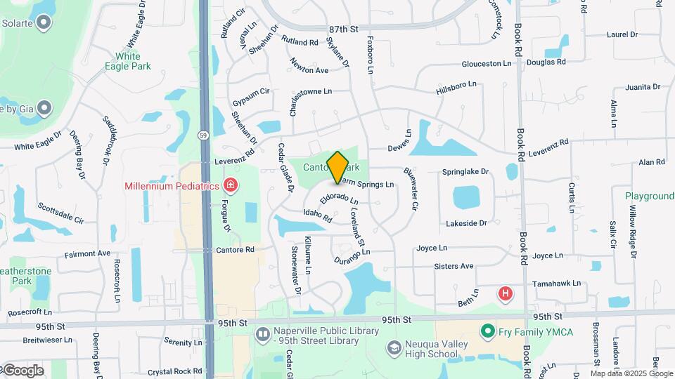 2545 Eldorado Ln Map and Location Details